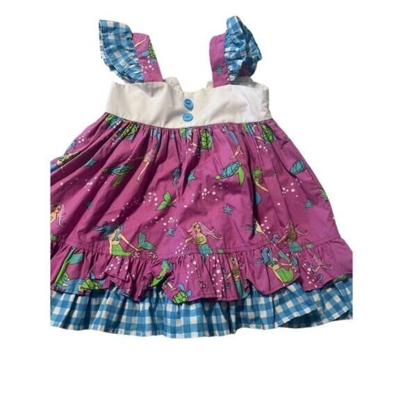 Eleanor Rose Mermaid Dress Girls Size 3-4 Excellent Very gently used condition N - Picture 2 of 6